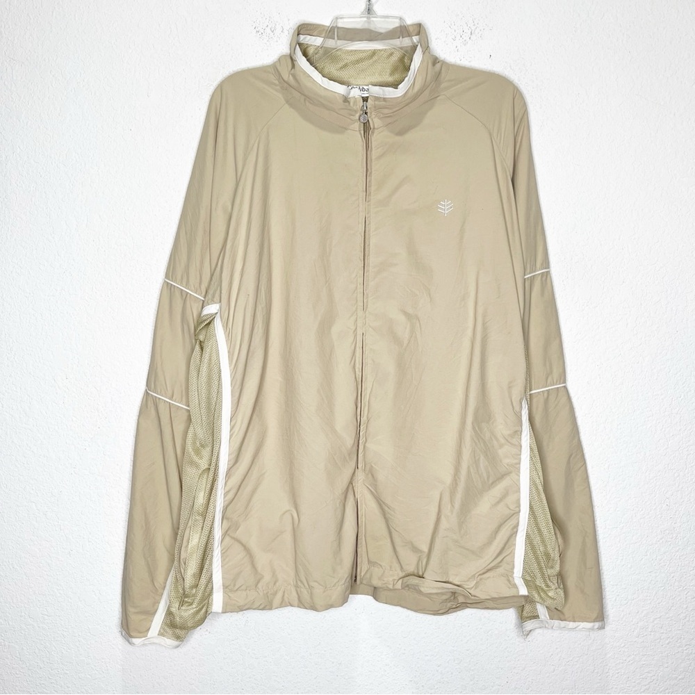 Coolibar Vented Mesh Full Zipper UPF Jacket XL